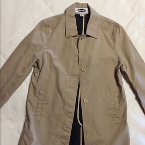 Old Navy Cotton Trench Coat - Tan - Size Sm
